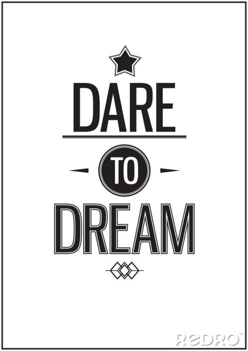 Fototapete Schwarze Buchstaben und weißer Hintergrund