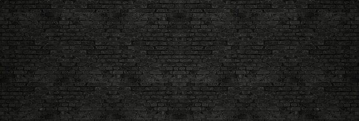 Fototapete Schwarze Panoramische Wand