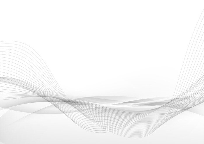 Fototapete Schwarze Radio Wellen