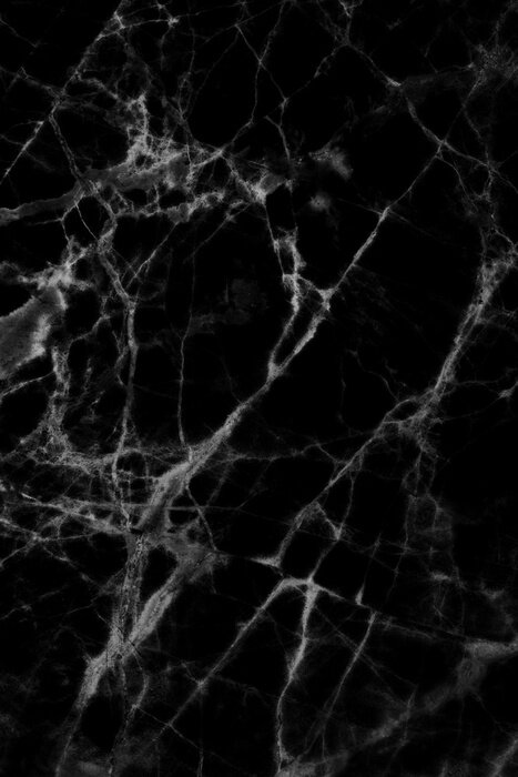 Fototapete Schwarzes Marmor-Muster