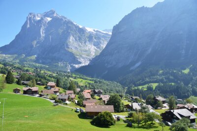 Fototapete Schweizer Berge