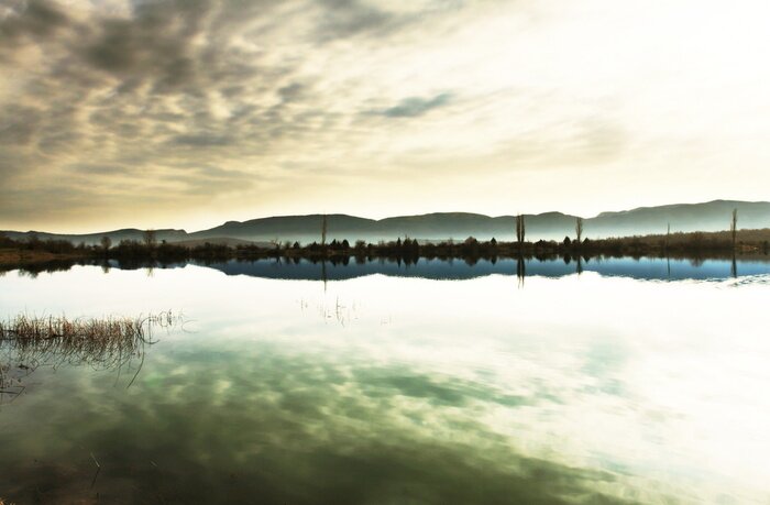Fototapete See und Natur