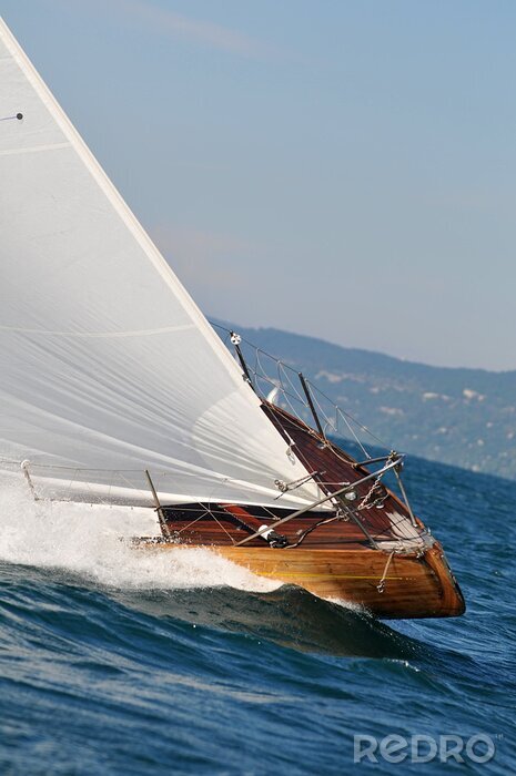 Fototapete Segelboot und Wind