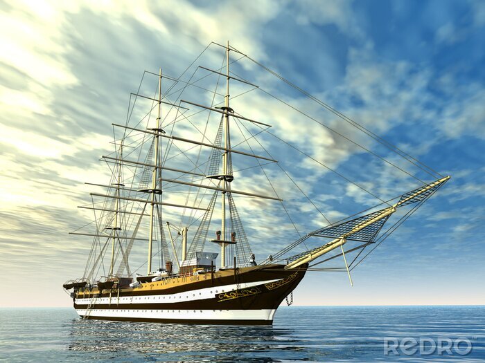 Fototapete Segelschiff