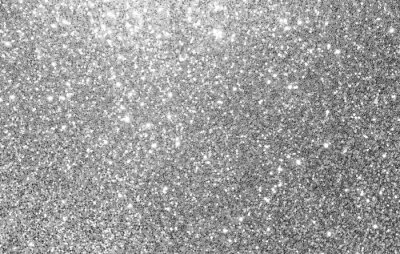 Fototapete Silberner Glitzer
