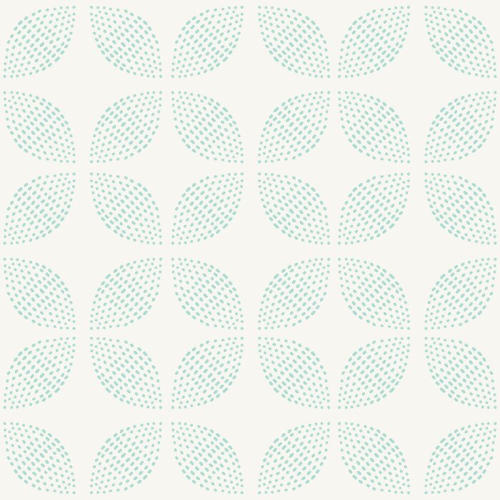 Fototapete Skandinavisches Blumenmuster