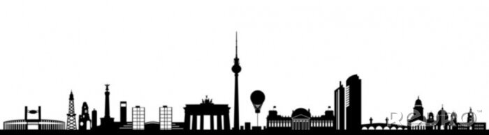 Fototapete Skyline Berlin