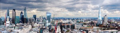 Fototapete Skyline von London am Tag