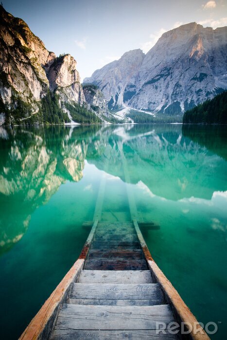 Fototapete Sonnenaufgang in Norwegen