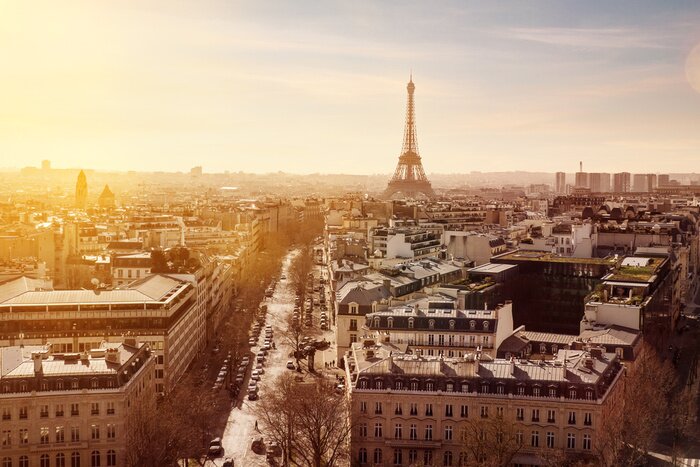 Fototapete Sonniges Paris