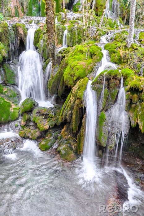 Fototapete Spanische Wasserfälle