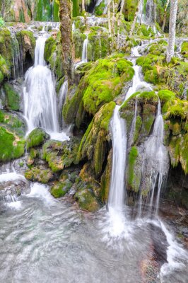 Fototapete Spanische Wasserfälle