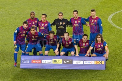 Fototapete Spiel Barcelona gegen Real