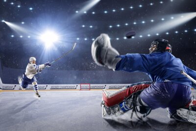 Fototapete Sport auf Eis