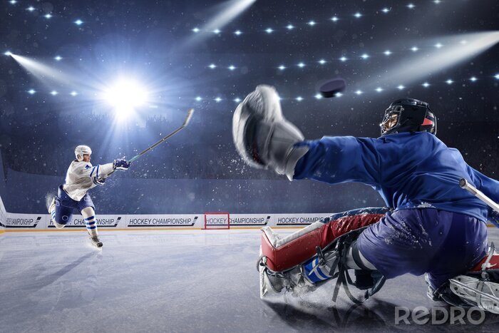 Fototapete Sport auf Eis