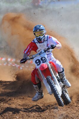 Fototapete Sport Motocross-Wahnsinn