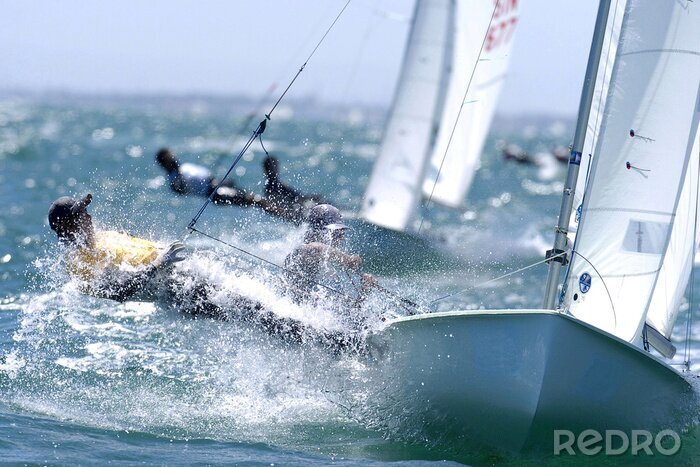 Fototapete Sport-Segelwettbewerbe