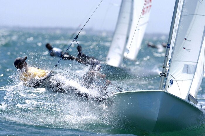 Fototapete Sport-Segelwettbewerbe