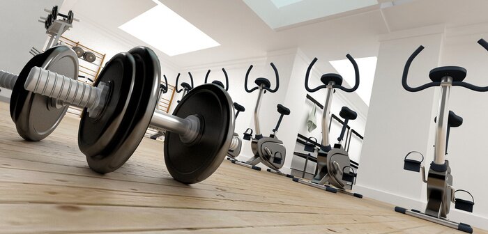 Fototapete Sportraum altere Winkel