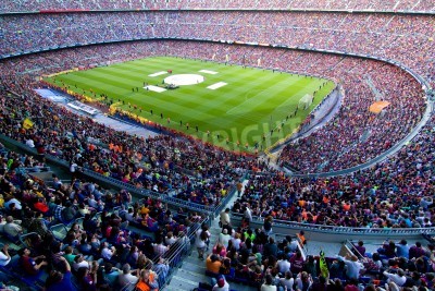 Fototapete Stadion 3D in Barcelona