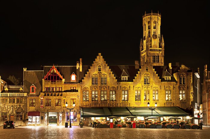 Fototapete Stadt in Belgien