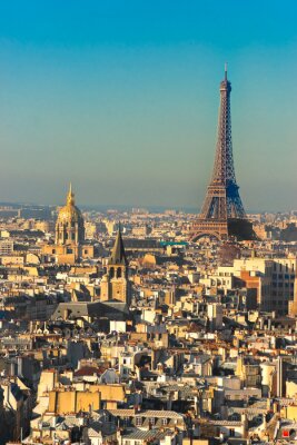 Stadt Paris mit Eiffelturm