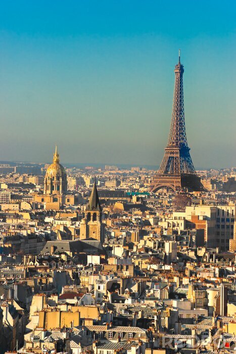 Fototapete Stadt Paris mit Eiffelturm
