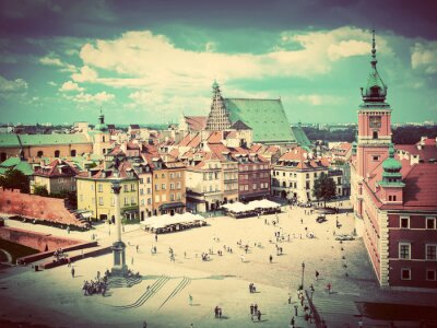 Stadt Warschau in Polen