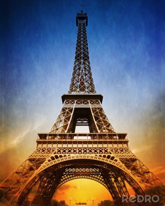 Fototapete Stahlarchitektur in Paris