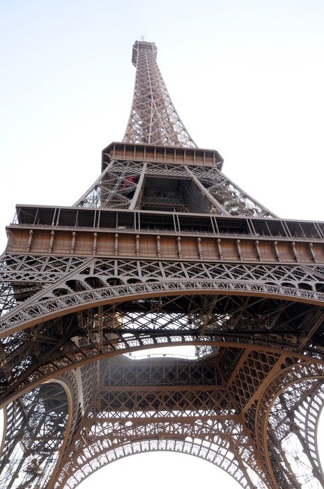 Fototapete Stahlkonstruktion des Gebäudes