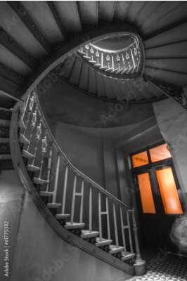 Fototapete Stara klatka schodowa