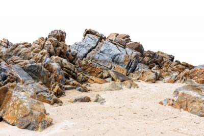 Fototapete Steine und Felsen am Strand