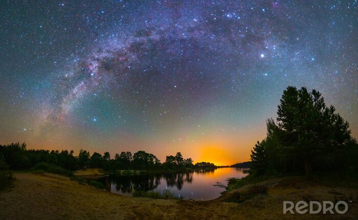 Fototapete Sterne an einem Sommertag