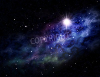 Fototapete Sterne in Weltall