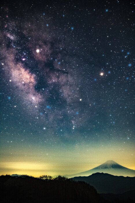 Fototapete Sterne Nachthimmel