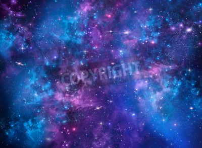 Fototapete Sternen vor dem Himmelhintergrund