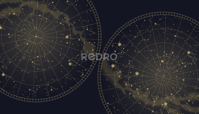 Fototapete Sternkonstellationen