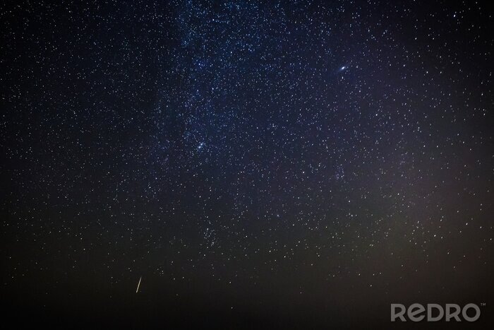 Fototapete Sternschnuppe im Weltraum