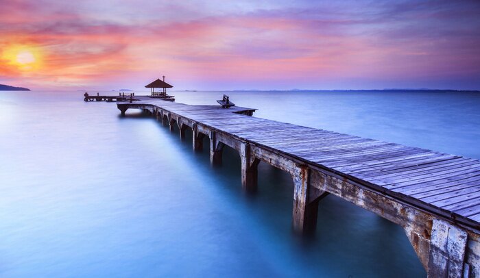 Fototapete Stille Atmosphäre am See