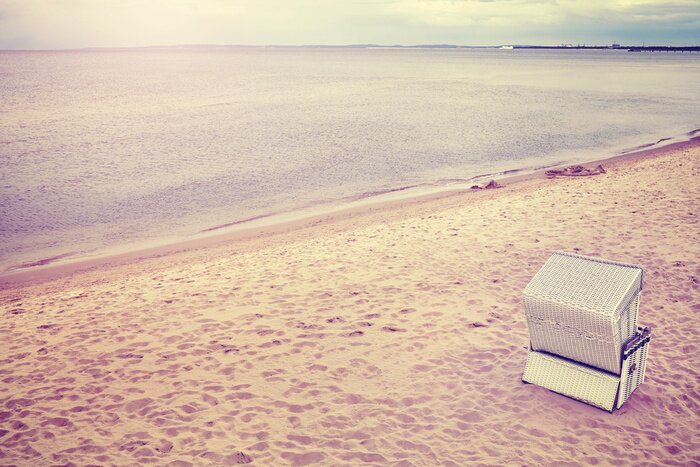 Fototapete Strand 3D und Meer