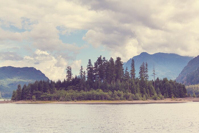 Fototapete Strand auf der Insel