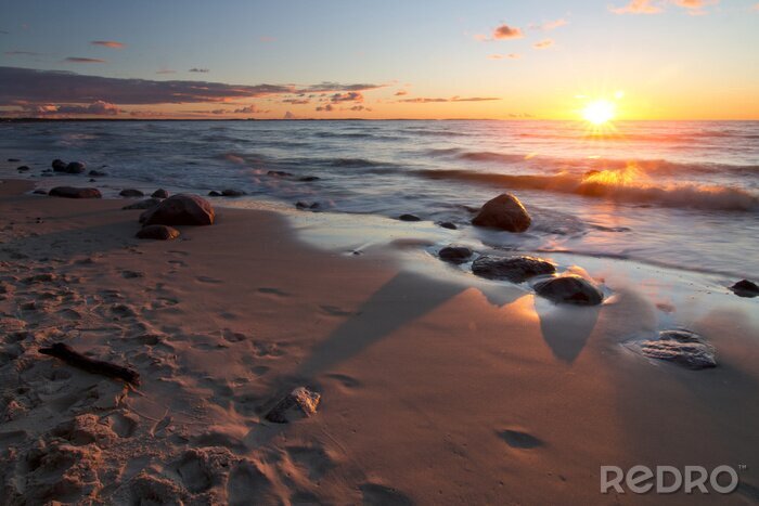 Fototapete Strand und Ostsee