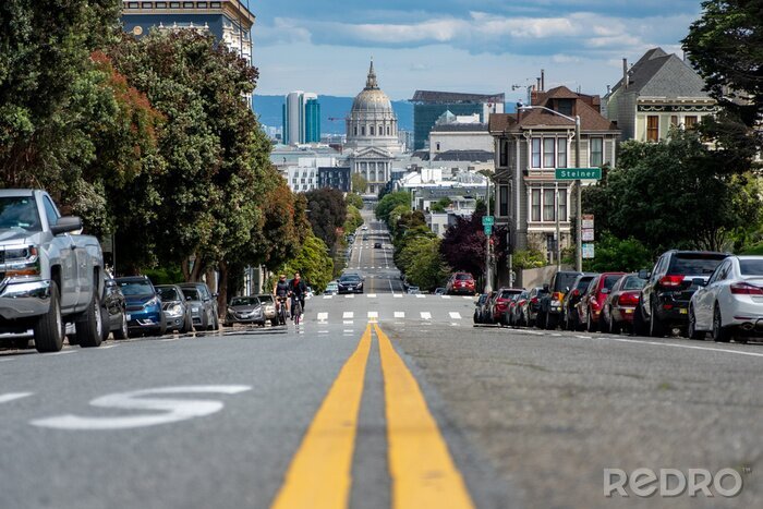 Fototapete Straße in San Francisco