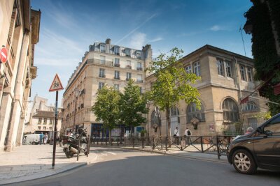 Fototapete Straßen und Gebäude in Paris