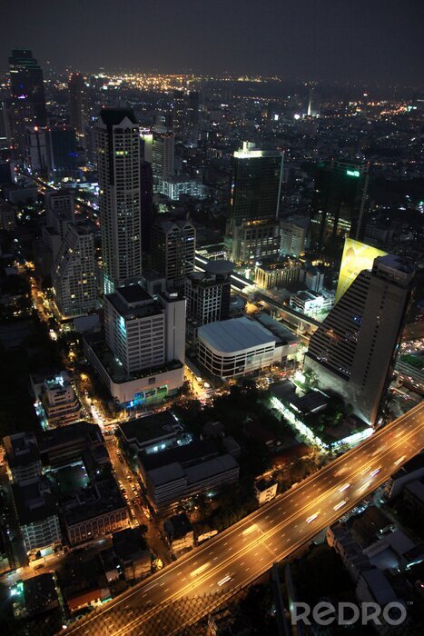 Fototapete Straßen von Bangkok