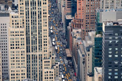 Fototapete Straßen von New York