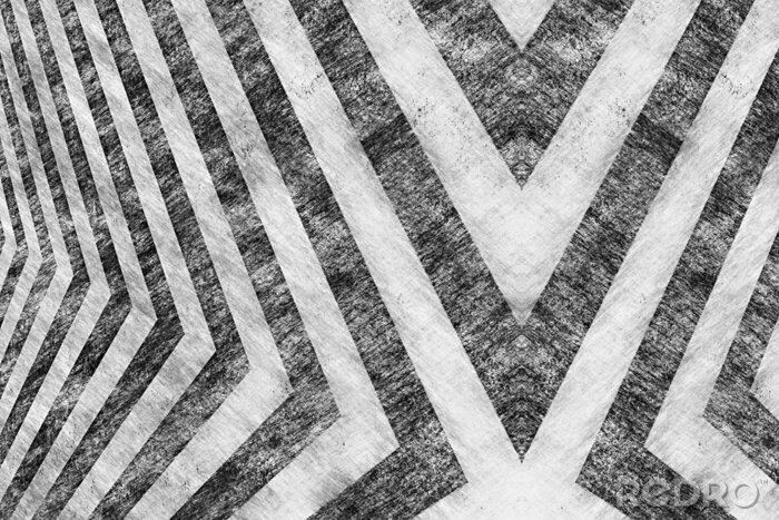 Fototapete Streifen im Vintage-Stil