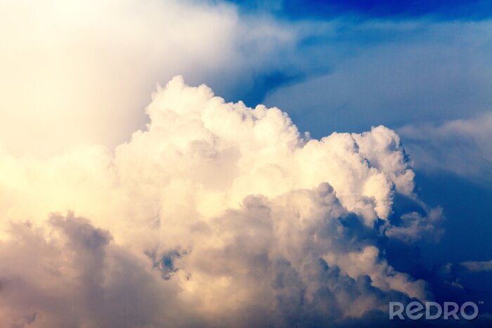 Fototapete Strukturelle Wolken am Himmel