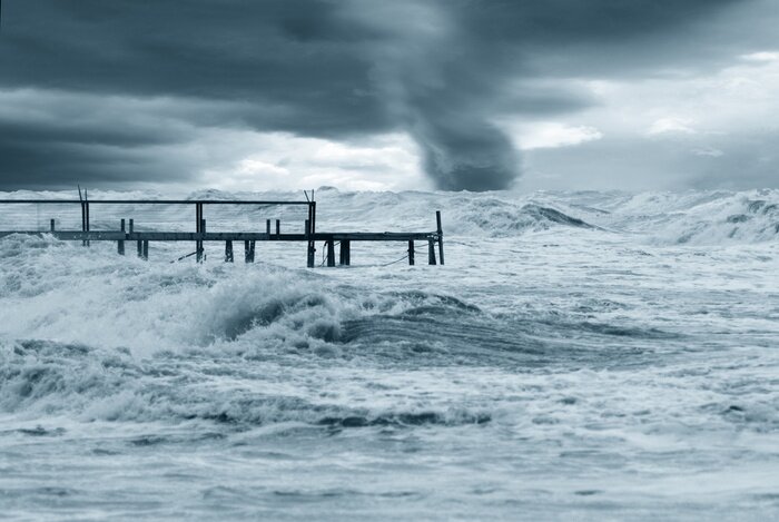 Fototapete Stürmische Natur