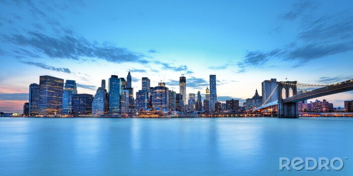 Fototapete Tagespanorama von New York City
